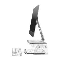 Notebookständer, Notebookerhöhung, höhenverstellbar Dataflex Addit Monitorerhöhung - verstellbar 550