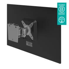 Monitorhalterung, Tischklemme, Kabellochbefestigung, Monitor-Befestigung Dataflex Viewmate plus Monitorarm - Schreibtisch 032