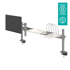 Monitorbefestigung, Monitorhalterung Dataflex Viewmate Schienensystem - Schreibtisch 112