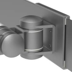 Monitorbefestigung Monitorhalterung Dataflex Viewmate Monitorarm - Schienensystem 132