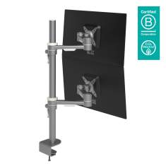 Monitorhalterung, Tischklemme, Kabellochbefestigung, Monitor-Befestigung Dataflex Viewmate Monitorarm - Schreibtisch 682