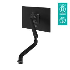 Monitorhalterung schwarz Monitor-Befestigung Dataflex Viewprime plus Monitorarm - Schreibtisch 113
