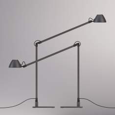 Tischleuchten Büro Tischleuchte 2-arm Tischlampe Waldmann Lucio