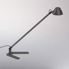 Tischleuchte Home Office Tischlampe Schreibtischlampe schwarz Waldmann Lucio