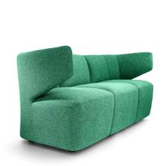 Modulare Sofas modulare Sitzelemente Lounge Sitzmöbel grün Girsberger Pablo soft modular