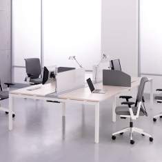Drehstuhl Bürostuhl Design Bürostühle mit Armlehnen
Designer Bürostuhl Bürostühle kaufen Bürodrehstuhl grau Stoff Haworth Comforto 59