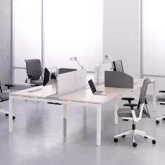 Drehstuhl Bürostuhl Design Bürostühle mit Armlehnen
Designer Bürostuhl Bürostühle kaufen Bürodrehstuhl grau Stoff Haworth Comforto 59