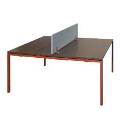 Bürotisch grau Schreibtisch Arbeitstisch Büro Haworth Tibas Tischsystem YourPlace Core
Doppelarbeitsplatz