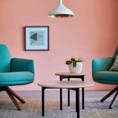 Designer Beistelltisch rund Beistelltische, HAWORTH, Openest Sprig