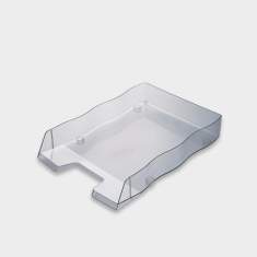 Briefablage transparent Briefablagen stapelbar styro, styrofile