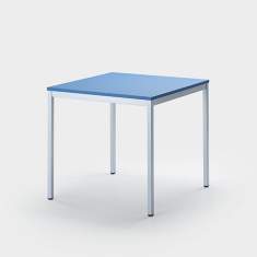 Quadratischer Schreibtisch modern Büromöbel Schreibtische eckig quadratisch Zemp, QUATTRO M1