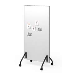 mobiles Whiteboard Moderationstafel Büro Rosconi FX Board