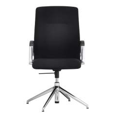 Konferenzstuhl schwarz Konferenzstühle Büro Konferenzsessel mit Armlehnen Wilkhahn Decide