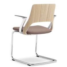 Konferenzstühle Holz Freischwinger Besucherstuhl Büro Besucherstühle Kinnarps, Embrace