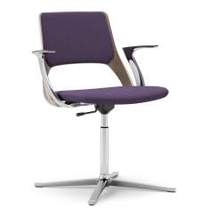 Konferenzstuhl violett Konferenzstühle Büro Kinnarps, Embrace